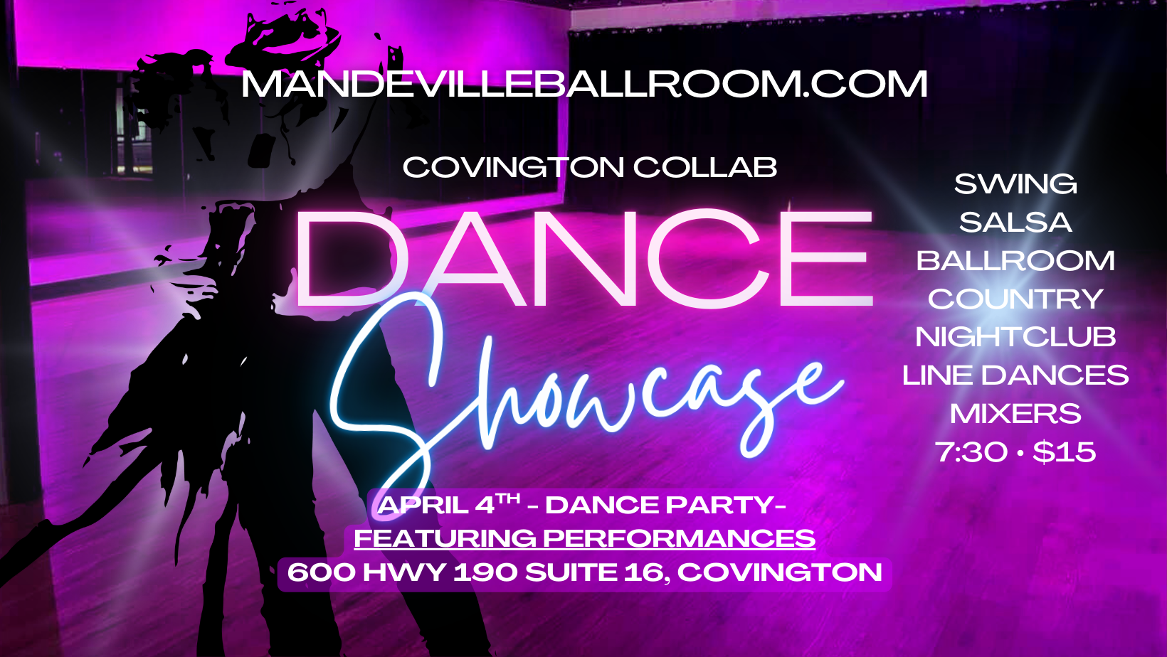 Mandeville Ballroom Dance Party 