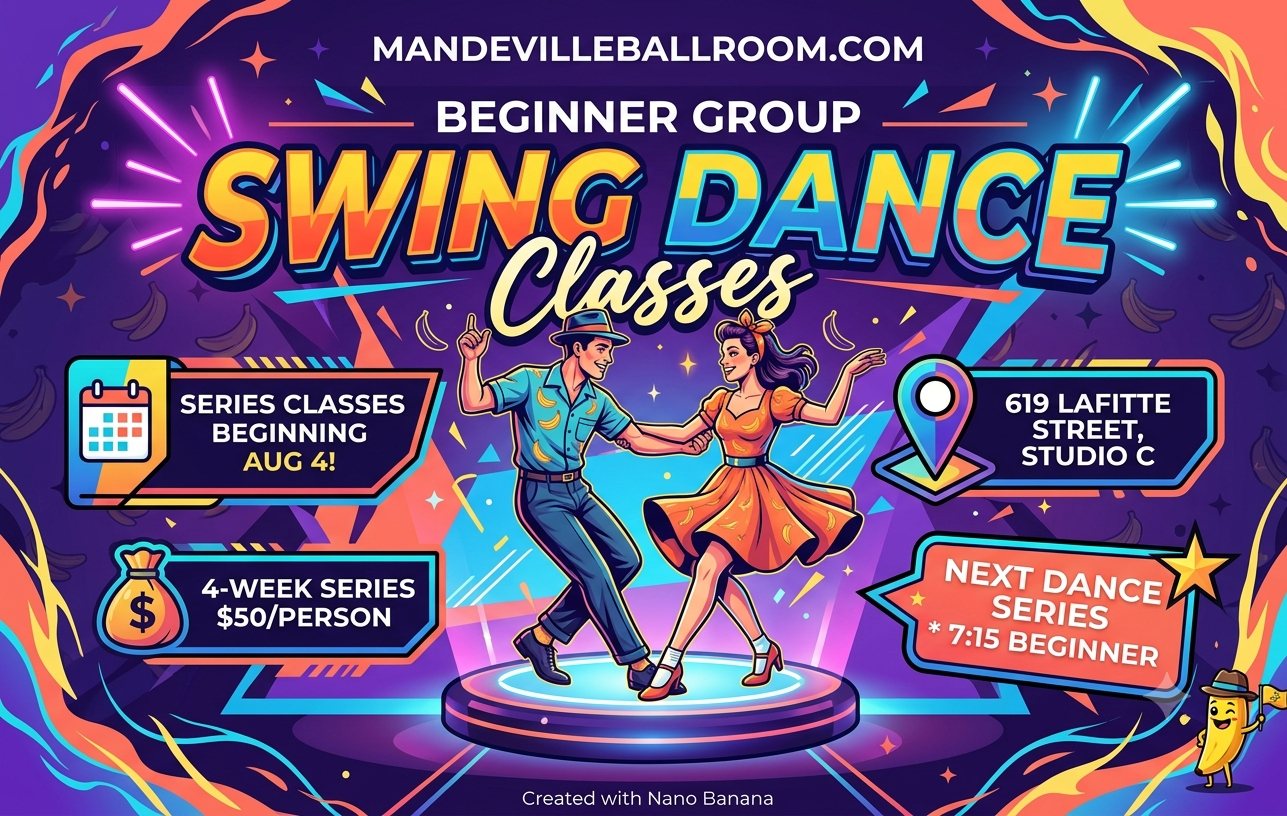 Mandeville Ballroom dance party in Covington